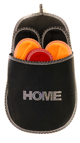 Набор тапочек для гостей La Nuit Glitter Home 5 пар разноцветный 