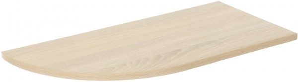 Полка ДСП угловая радиусная 600x300 мм дуб сонома 