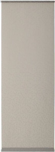 Ролета мини Delfa Жаккард Прима 73x170 см серая 