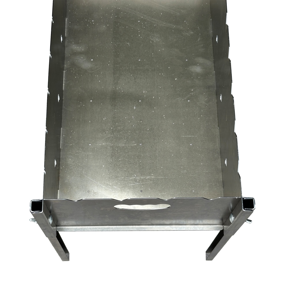 Мангал раскладной Metalzavod Турист на 8 шампуров 0.8 мм (MT8F-08)