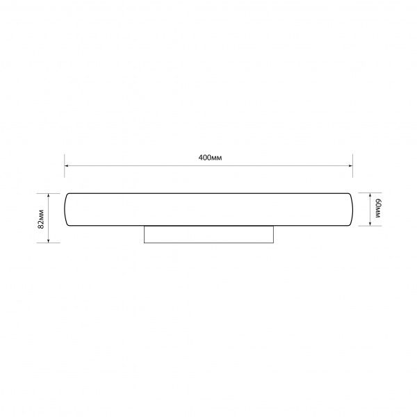 Подсветка для зеркал Светкомплект MF 400 OP Dim CH LED 12 Вт IP 42 белый 