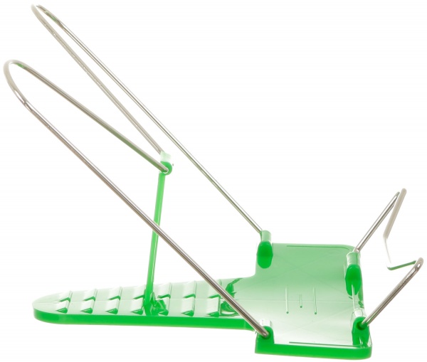 Подставка для книг пластиковая зеленая Nota Bene