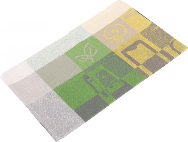 Рушник кухня 49x70 см Білоруський льон жовтий 