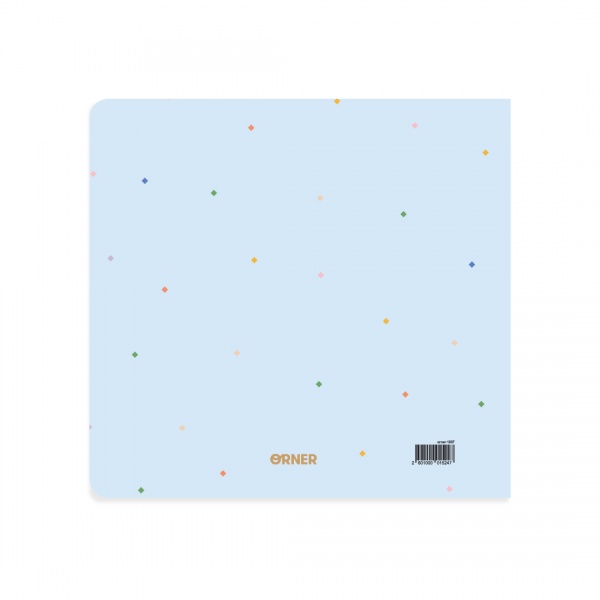 Альбом для младенцев Orner First Baby Album голубой