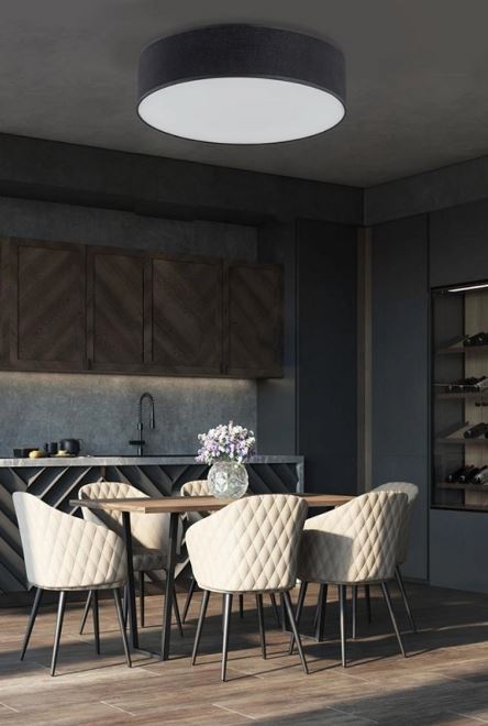 Світильник стельовий TK Lighting 15 Вт чорний 3335