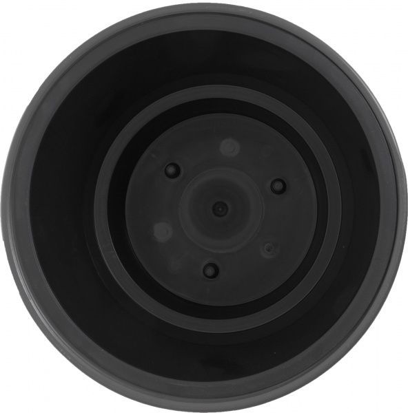 Горщик пластиковий Prosperplast Sand slim 2 в 1 круглий 37л сірий (79620-405) 