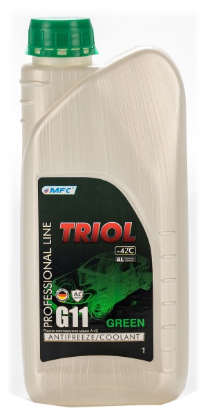 Антифриз MFC TRIOL Professional від -40 до +110 1л зелений 