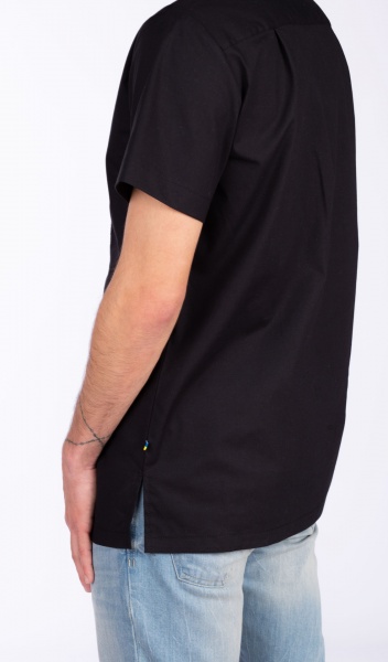 Вышиванка Эдельвика 79-22/00 Тризуб черный р. XL 