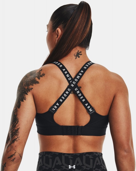 Бра Under Armour UA INFINITY HIGH BRA 1351994-001 р.S/M чорний
