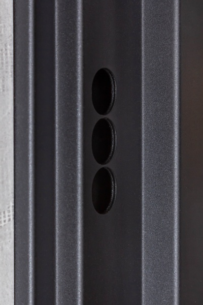 Дверь входная Булат К-8 (квадро) 540/249 wavestone grey / белый супермат 2050x950 мм правая