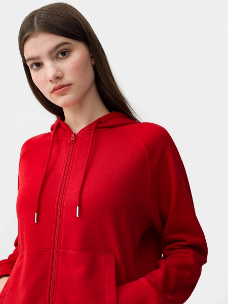 Джемпер 4F SWEATSHIRT F0866 4FSS23TSWSF0866-62S р. XS красный