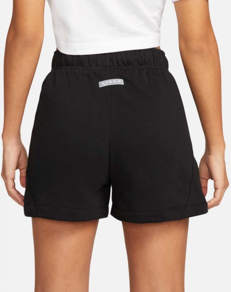 Шорты Nike W NSW AIR FLC MR SHORT DV8052-010 р. L черный