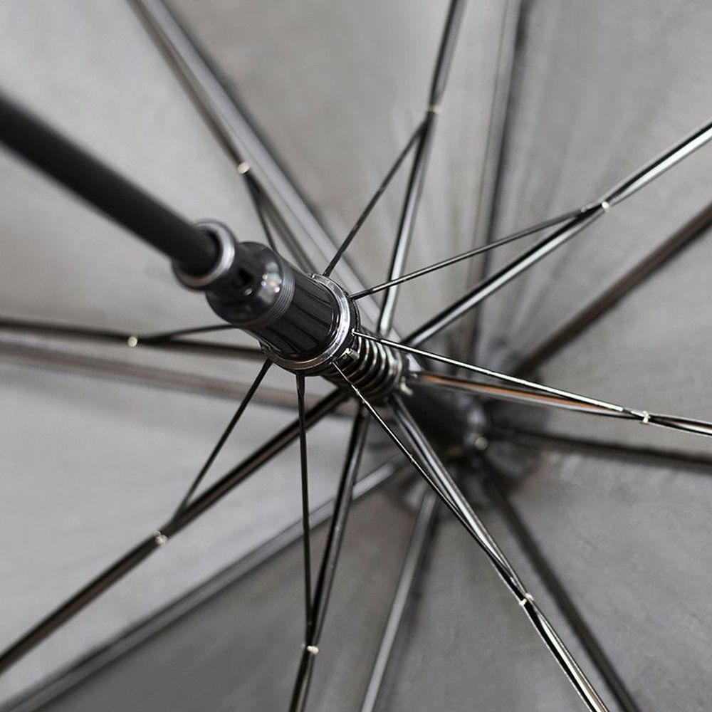 Парасолька-тростина Bergamo напівавтомат PROMO чорний