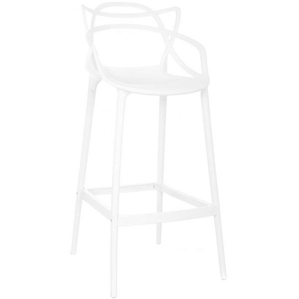Стул барный Fenglian Spider белый