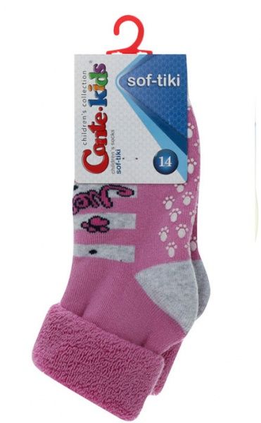 Носки Conte-Kids SOF-TIK против скольжения 259 р.12 мальва 