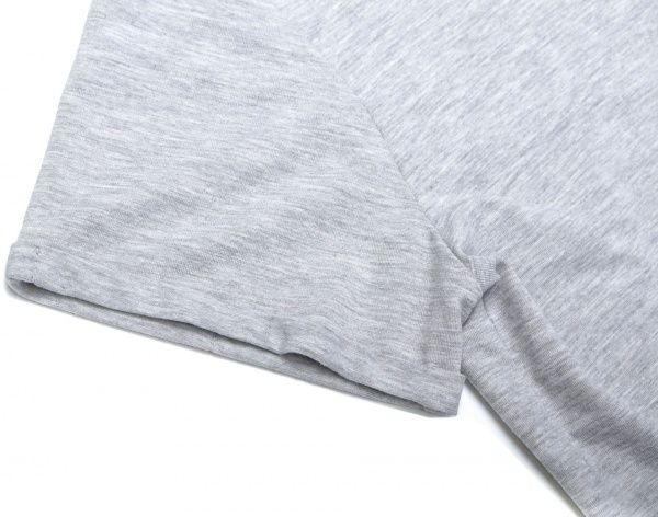 Туника с принтом р. S серый 