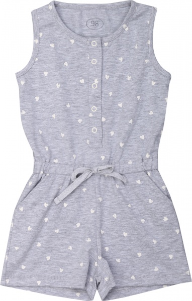 Комбінезон Фламінго р.104 світло-сірий із принтом 045-421 