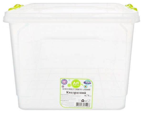 Контейнер універсальний Ал-Пластик 6,7 л 184x258x234 мм