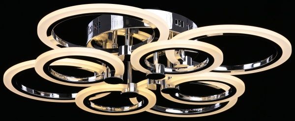 Люстра стельова Victoria Lighting Fanny/PL8 з пультом ДК 160 Вт хром Fanny/PL8 