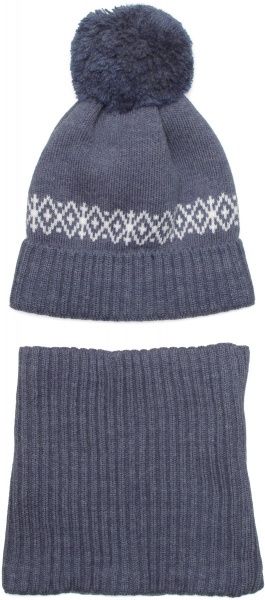 Комплект шапка + снуд Pompona р.50-52 джинс 20 Z P 90 k 