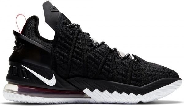 Кроссовки Nike LEBRON XVIII CQ9283-001 р.US 9 черно-белый