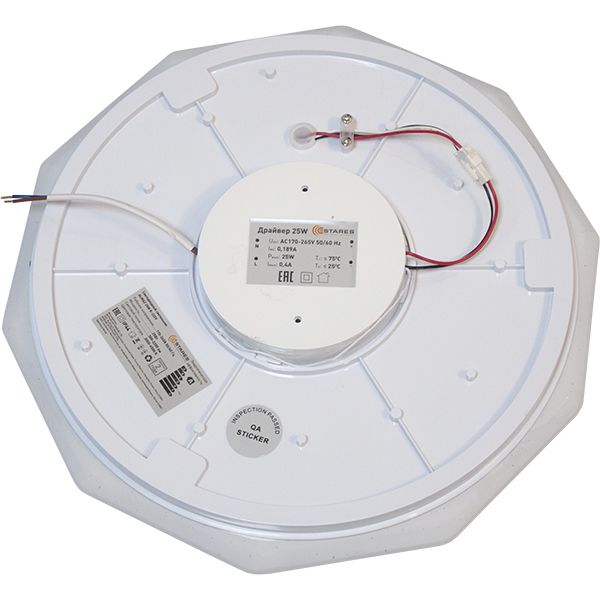 Світильник світлодіодний Estares Almaz R з пультом ДК 28 Вт білий 3000-6500 К 