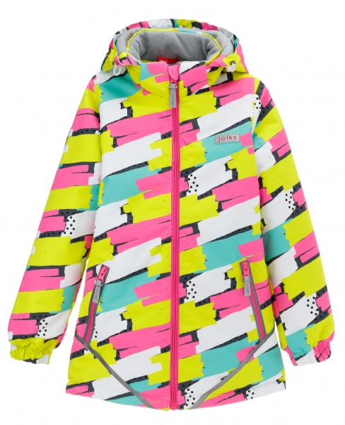 Куртка дитяча для дівчинки JOIKS р.98 рожевий EW-08 