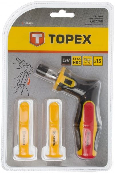 Набор отверток Topex 39D893 15 шт.