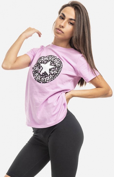 Футболка Converse Nova Seasonal Infill Classic Tee 10023186-A02 р.L пастельно-рожевий