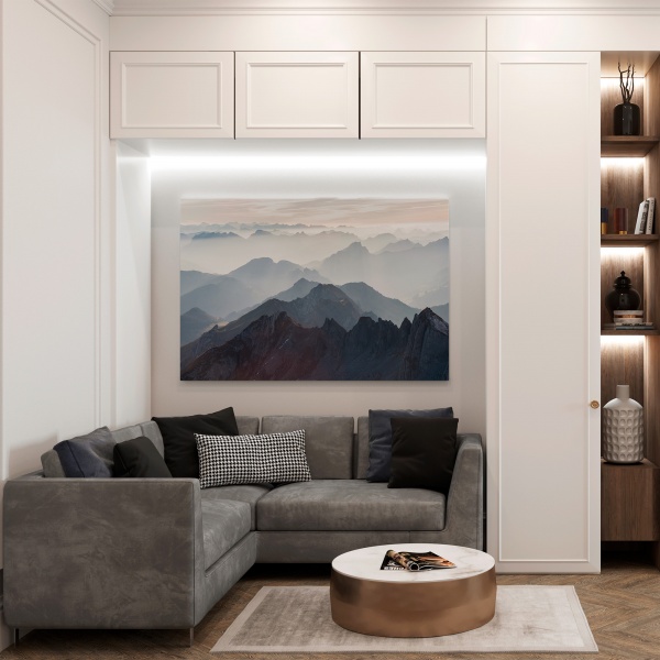 Картина на полотні Світанок у горах 110x80 см WS Holst 14082220 