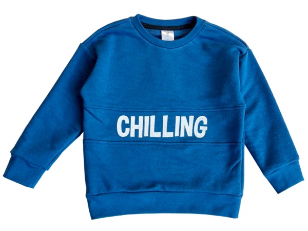 Реглан для мальчика Роза р.110 синий 221108 