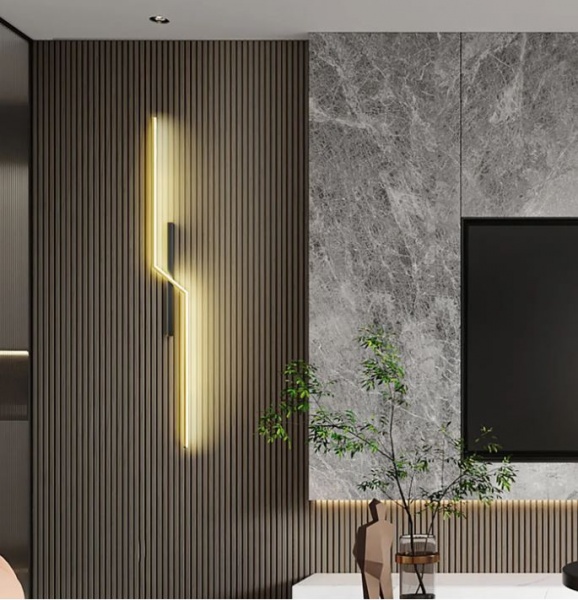 Бра Berger 1x11 Вт черный/золото 1038-WL-11 Black & Gold 