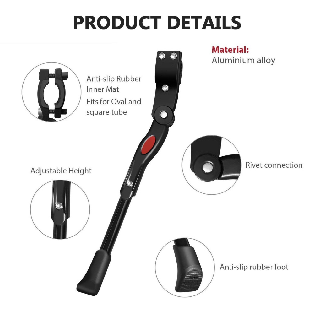 Подножка велосипедная на перо VLT KIS-060 BC-KT253 24