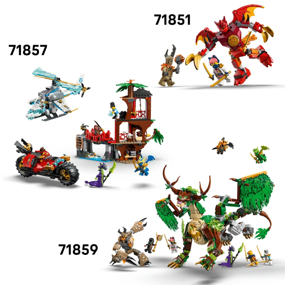 Конструктор LEGO NINJAGO Автомобиль-трансформер Джея 71856