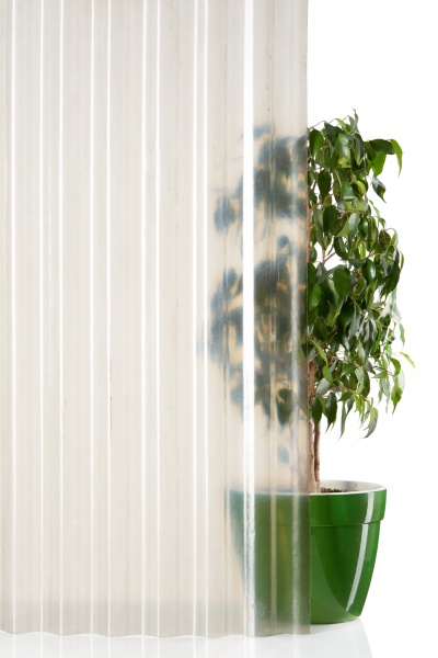 Шифер ELYPLAST 10x1,5м x 0,6мм хвиля бронзовий