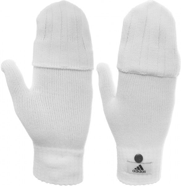 Варежки Adidas W ESS GLOVES AY6607 р. M белый