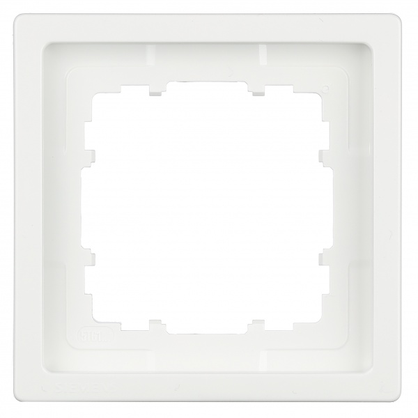 Рамка одноместная Siemens Style белый полярный 5TG13210WH
