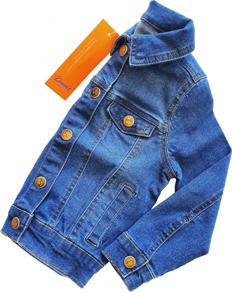 Куртка дитячі Dengiz джинсова р.140 синій М-06 