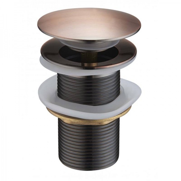 Донный клапан EGO (clik clak) для умывальника латунный A-2005P