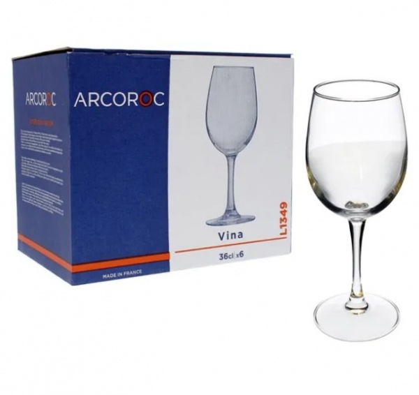 Набор бокалов для вина Vina 360 мл 6 шт. Arcoroc 