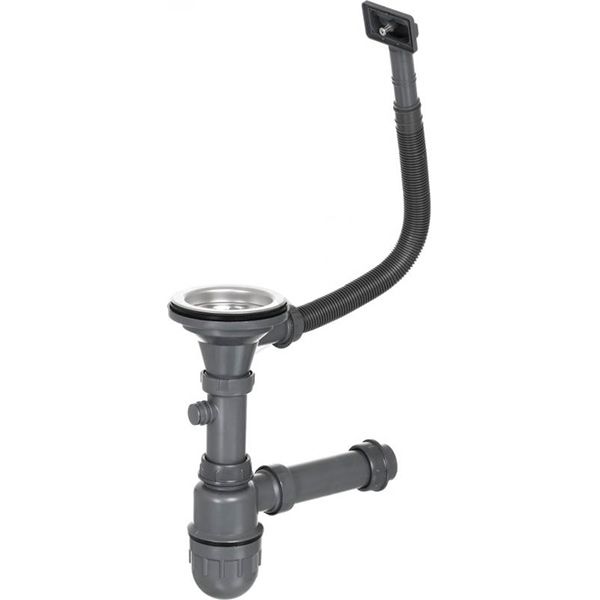 Мойка врезная Family Fam 5850D в комплекте с сифоном