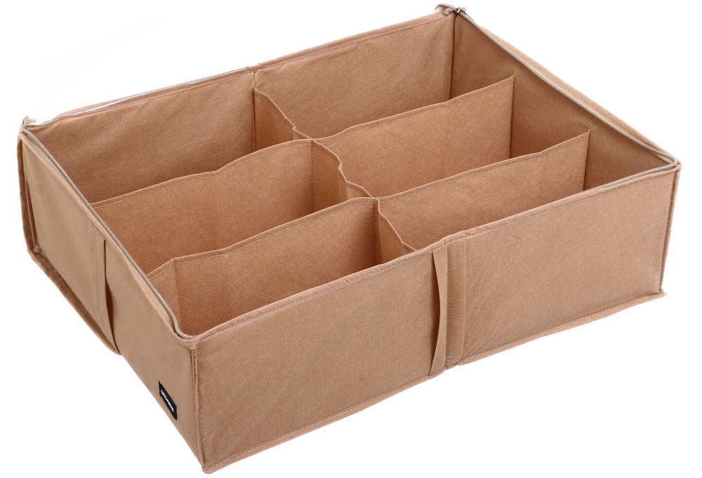 Органайзер складаний Organize Beg-O-6 на 6 пар (беж) 150x400x530 мм