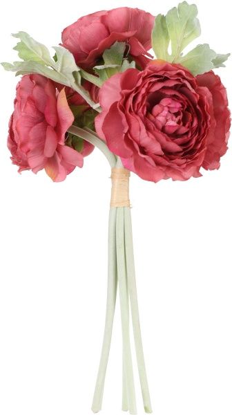 Букет искусственный Ранункулюс красный 28485PF