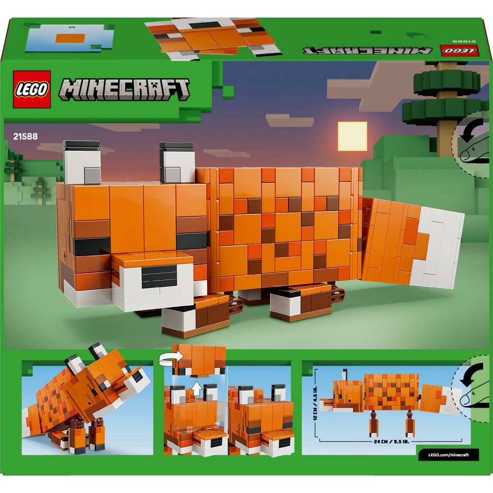 Конструктор LEGO Minecraft Лисиця 21588