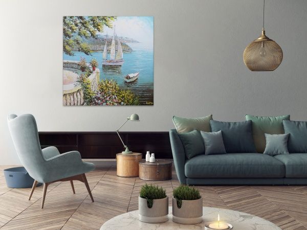 Репродукция Sail 80x80 см 