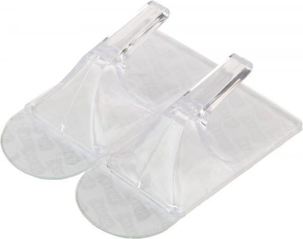 Комплект гачків прозорих 2 шт КРЕПС