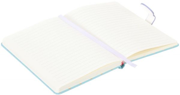 Блокнот в мелкий горошек с застежкой