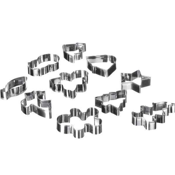 Формы для печенья Рождественские 10 шт