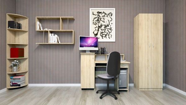 Шкаф Компанит КШ-7 венге 