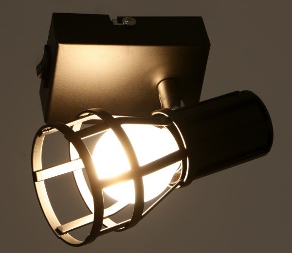 Спот Rabalux Aria 5958 1x15 Вт E14 чорний 